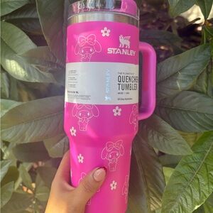 Stanley Pink Floral Quencher Tumbler